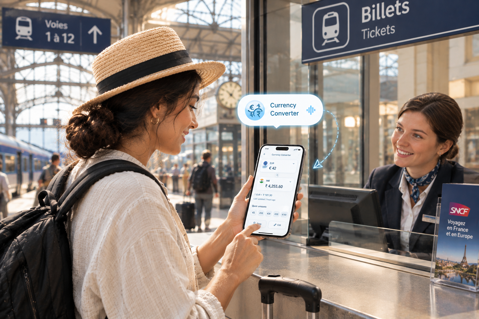 WAYFIND currency converter